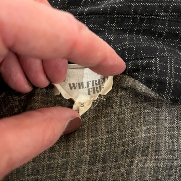 Aritzia Wilfred Free Lightweight Button Shirt Dress Tunic Top , Sz S - Picture 7 of 9